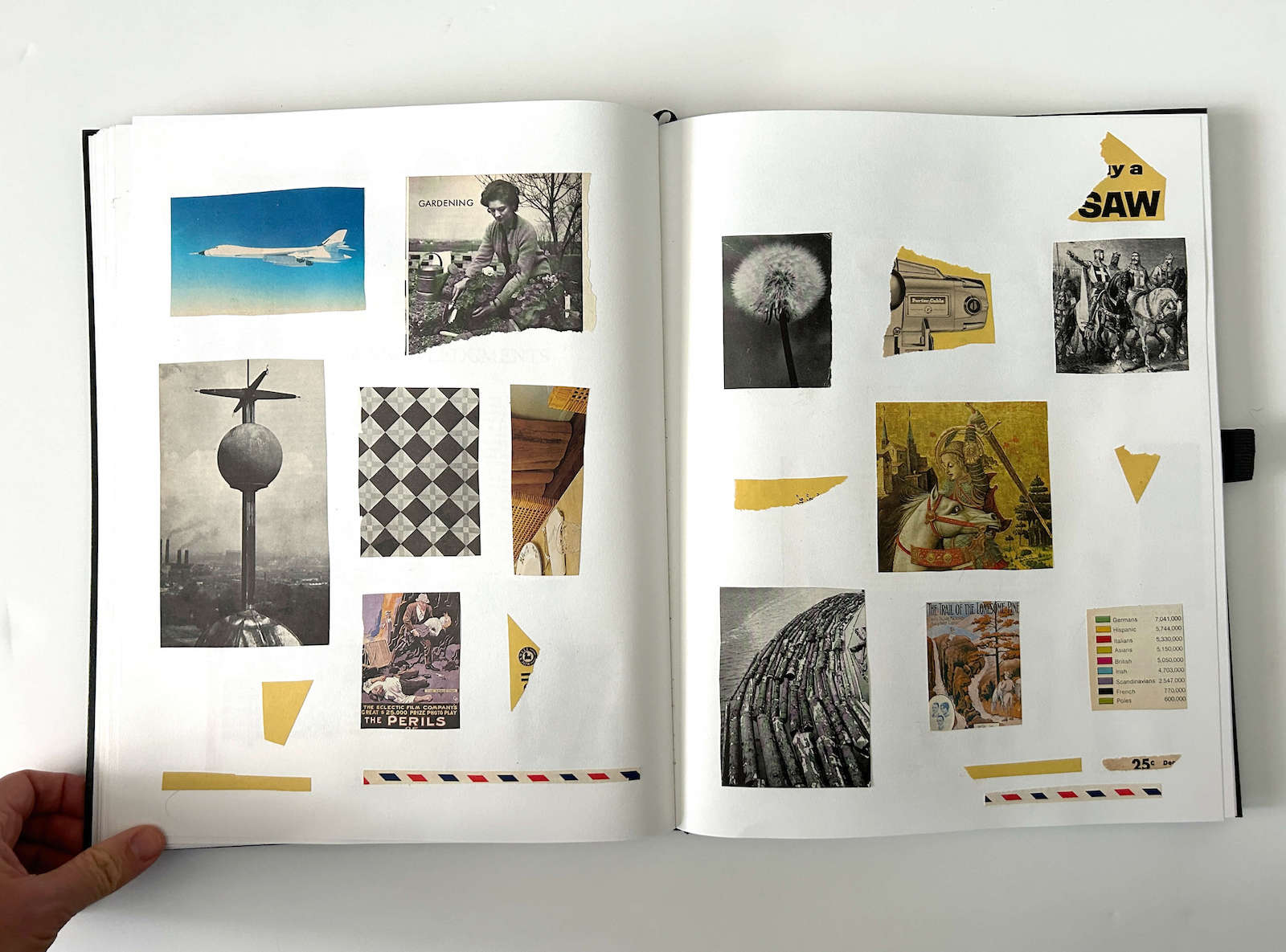 One Hundred Pages collage 23