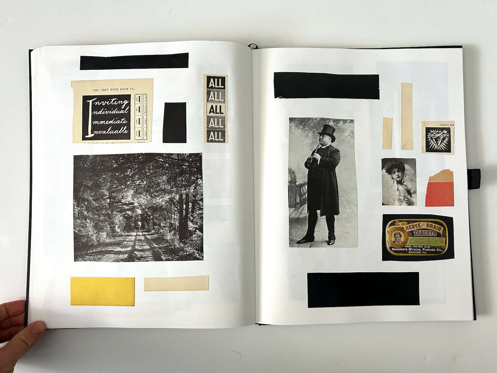 One Hundred Pages collage 26