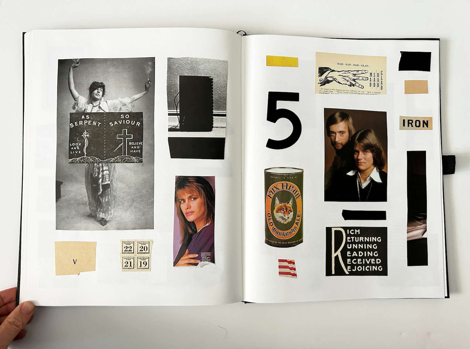 One Hundred Pages collage 35
